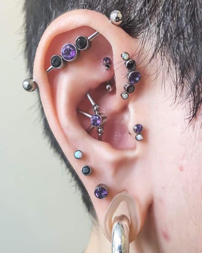 Lobe Piercings